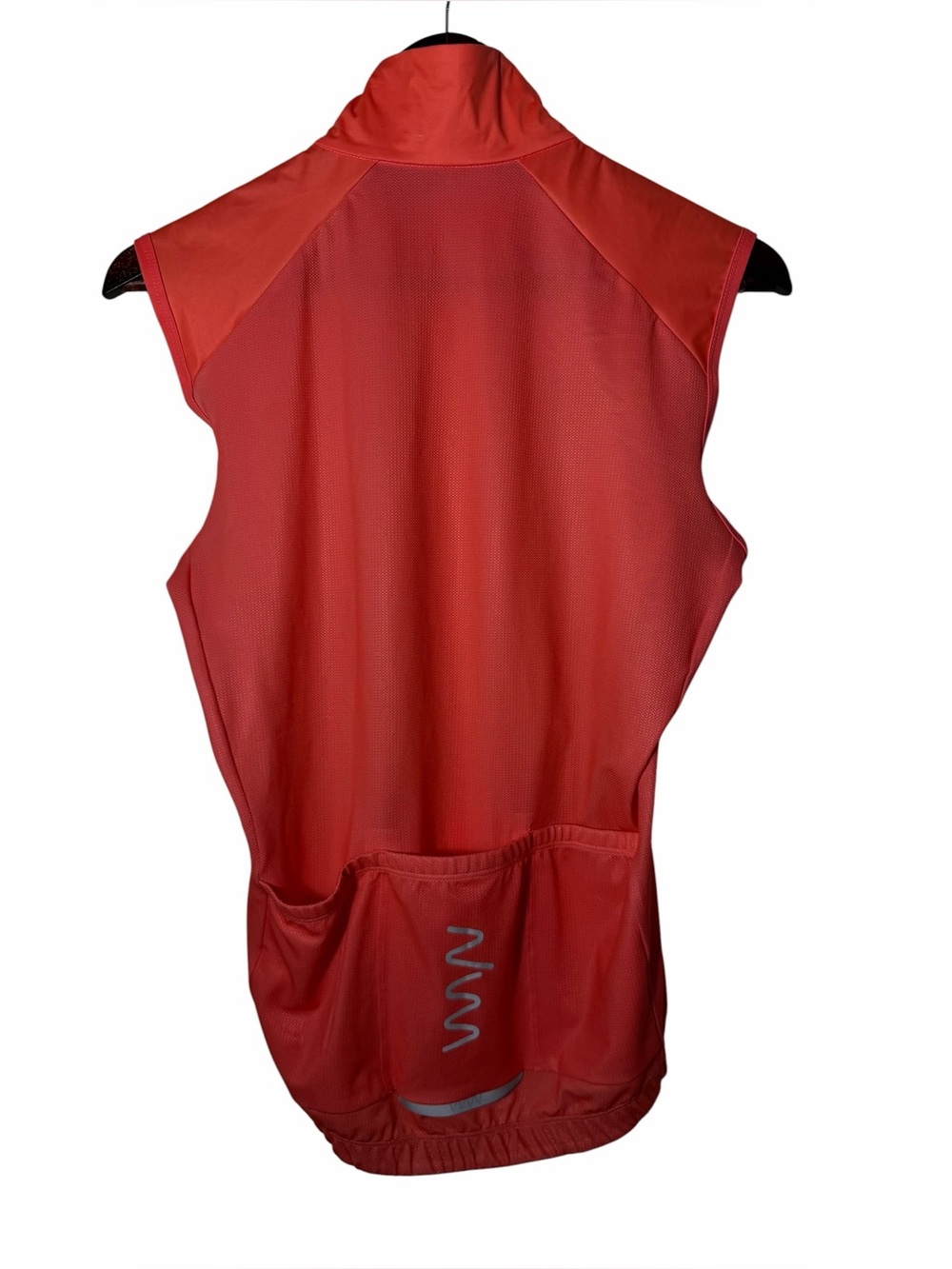 Wyn Republic UNISEX WINDSTOP GILET - SEE ME NOW size medium orange - Picture 10 of 16